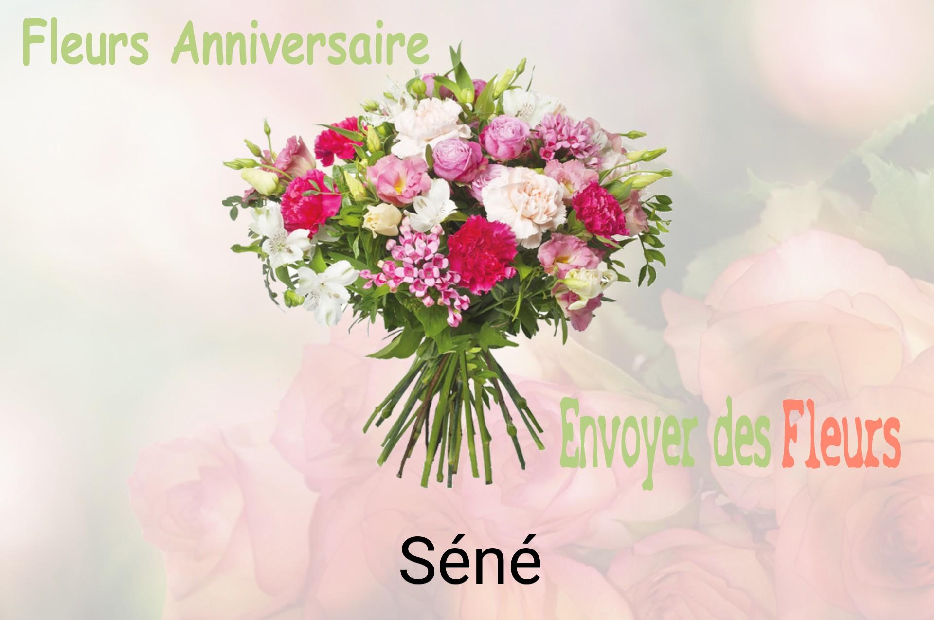 Bouquet de fleurs d’anniversaire livré à Séné